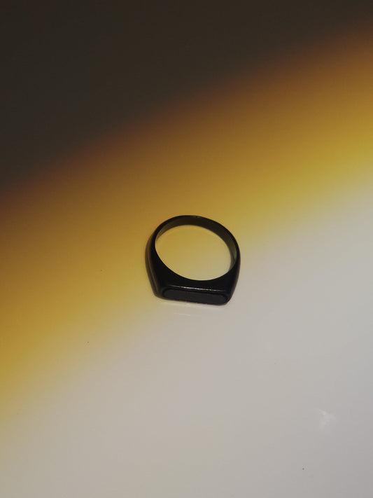 Black Signet Ring